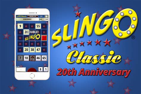 Jogue Slingo Classic 20th Anniversary online
